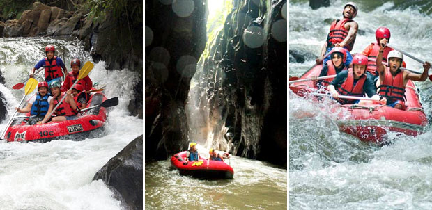 River Rafting in Bali, where and how